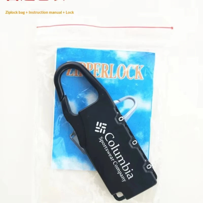 Zinc Alloy Password Lock Mini Padlock Luggage Bag Anti-theft Digital Code Lock Alloy For Handbag Backpack Drawer Cabinet