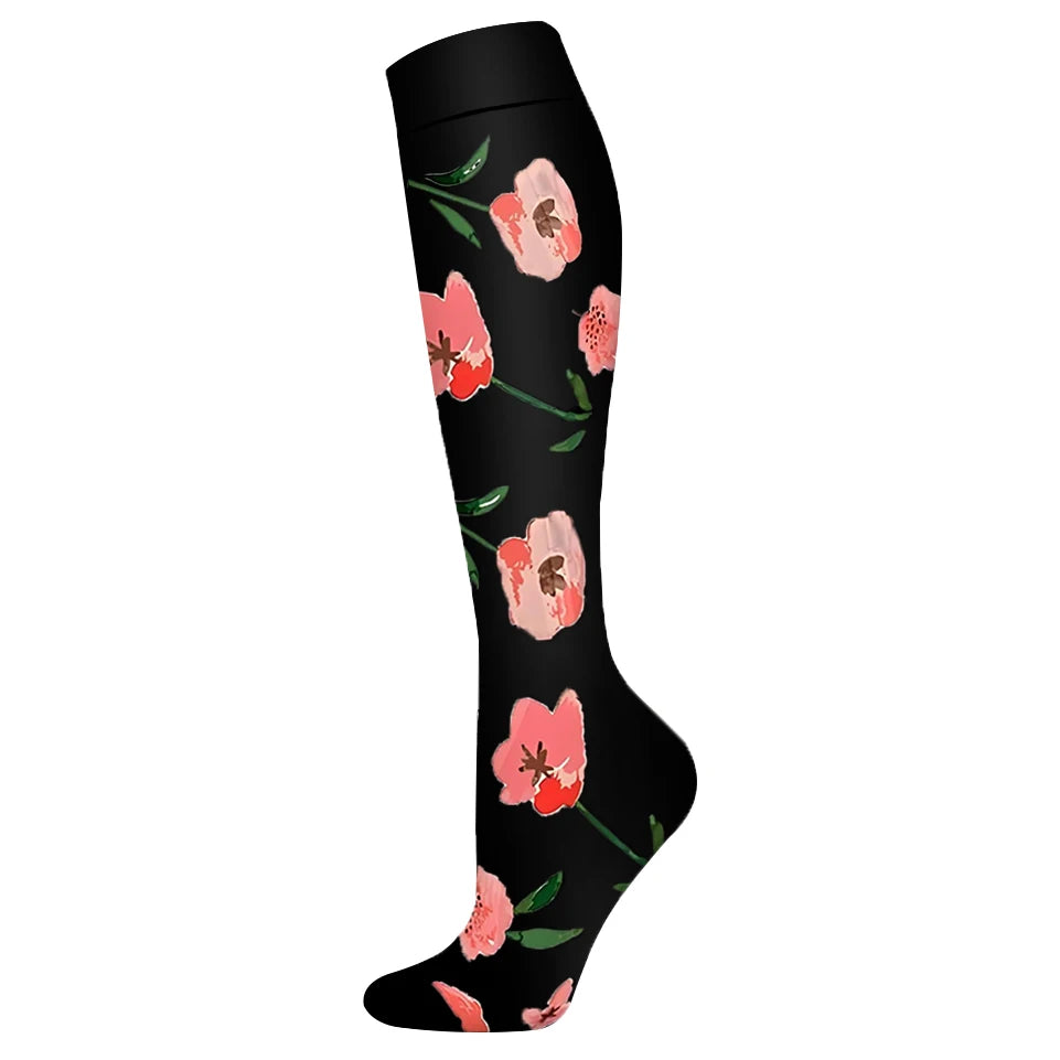 Men Women Compression Sock for Leggings Breathable Running Pressure Soccer Adult Edition Network Pressure Nurse Socks