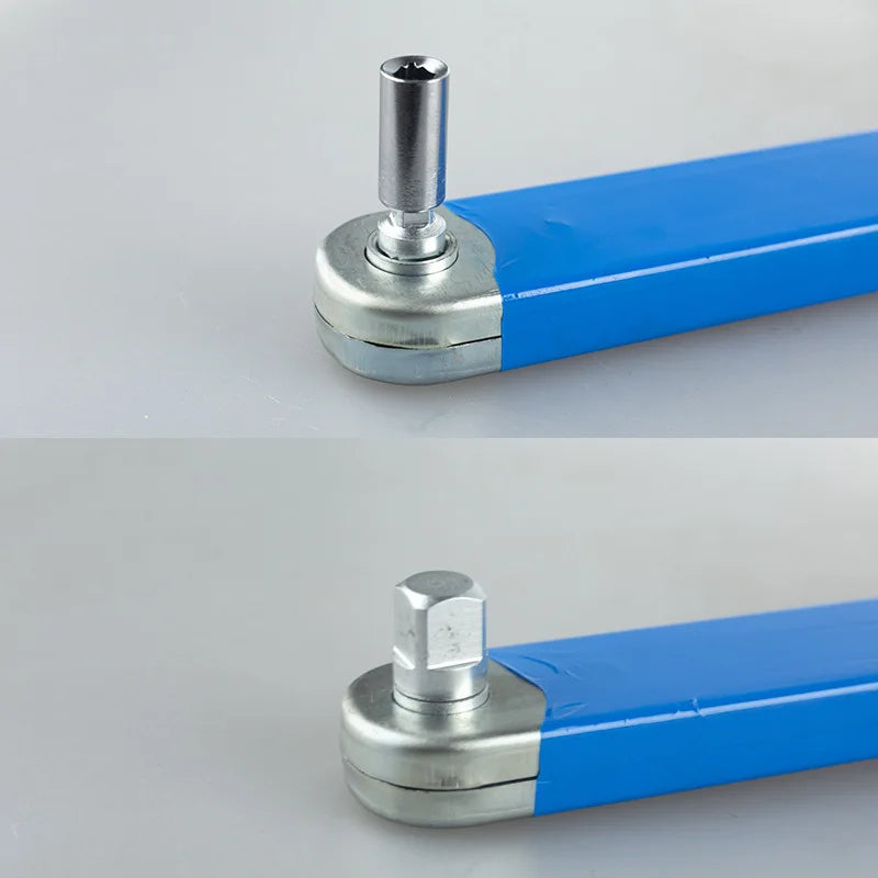 Compact Offset Extension Wrench 4 Adapter Dual Purpose Impact Socket Ratchet for Automotive Hand Tool