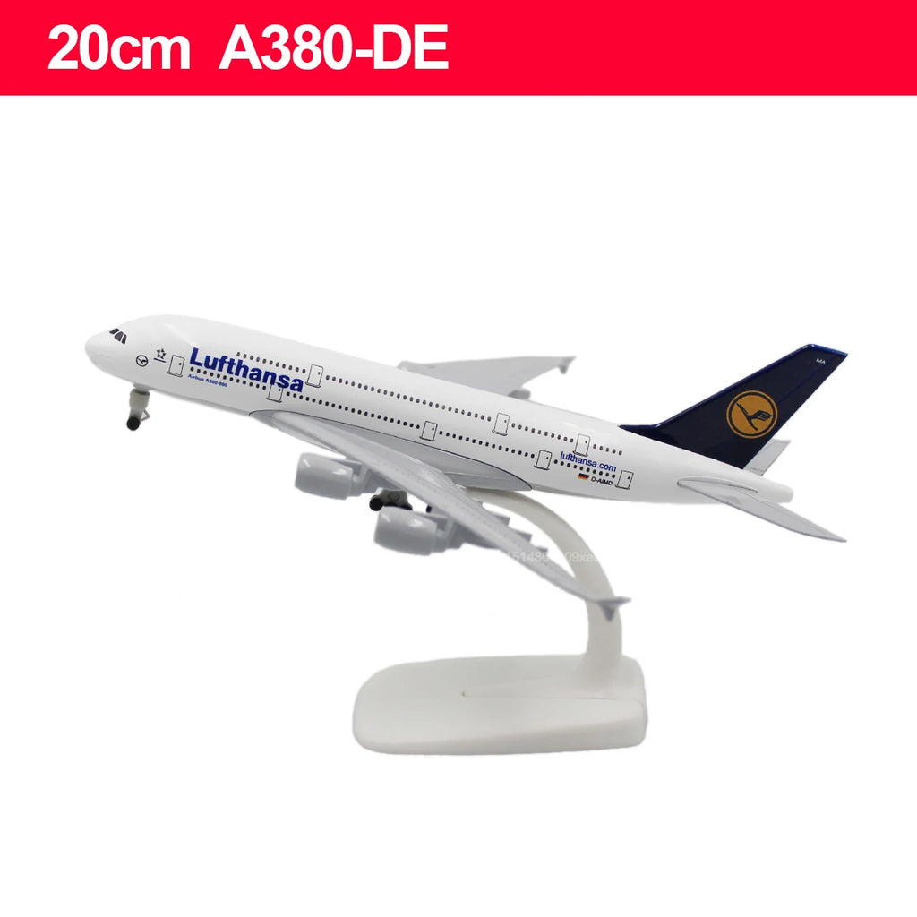 20cm Diecast Antonov An-225 "Mriya" A380 A330 Beluga B747 737 Airplane Model 1/400 Scale For Gift Collection