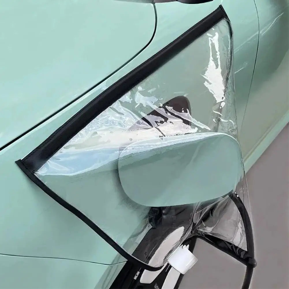Electric Vehicle Charger Port Rainproof Dustproof Cover Outdoor Protection Covers Universal For Tesla For SUV Car Accessories