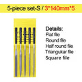 3/5/10pcs/set Metal Needle File Set Wood Rasp Metal Polishing Hand FileTools Steel Rasp Needl Filing For Metal Glass Stone Wood