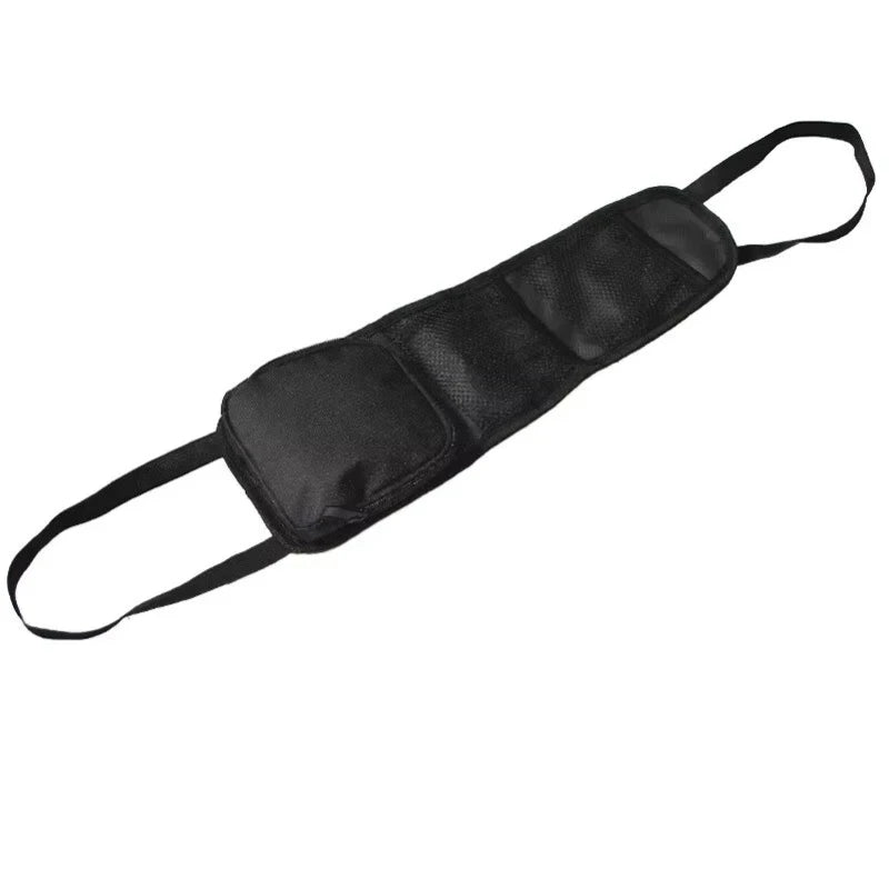 1pcs Car Seat Back Hanging Bag Oxford Cloth Waterproof Thermal Pressure Resistant Handle Side Storage Bag Vehicle Compression