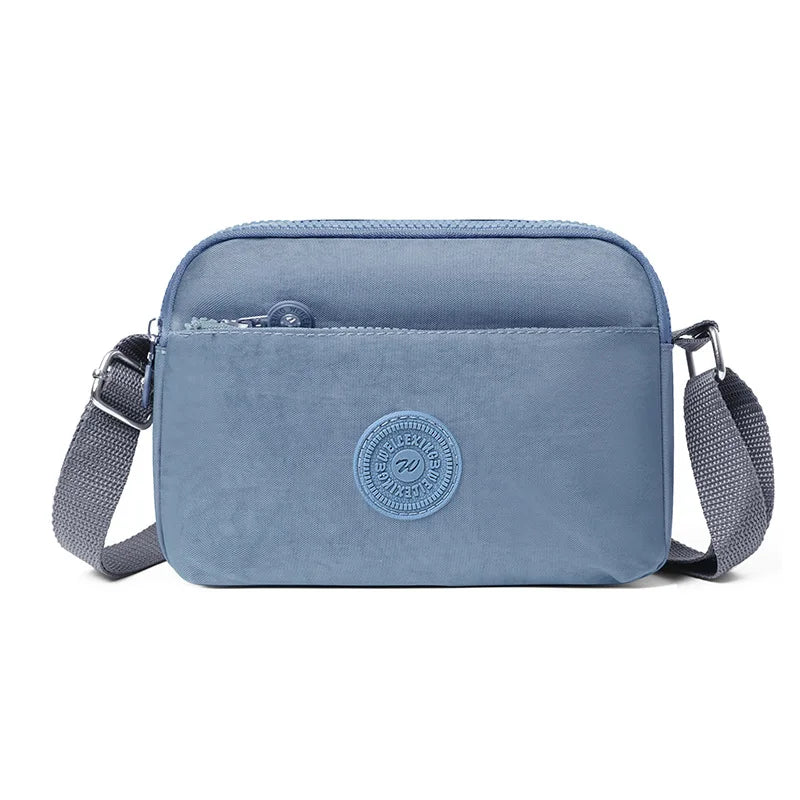Luxury Bag Women Oxford Crossbody Bag Large Capacity Multi Pocket Wear Resistant Female Shoulder Bag Wallet for Women Men
