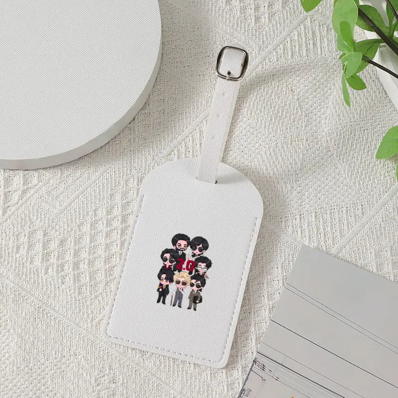 Arirang 2 0 World Tour 2026 Kpop Fan Gift Luggage Tag PU Material Designed to Be a Sturdy Id Tag for Your Travel Bags Ideal