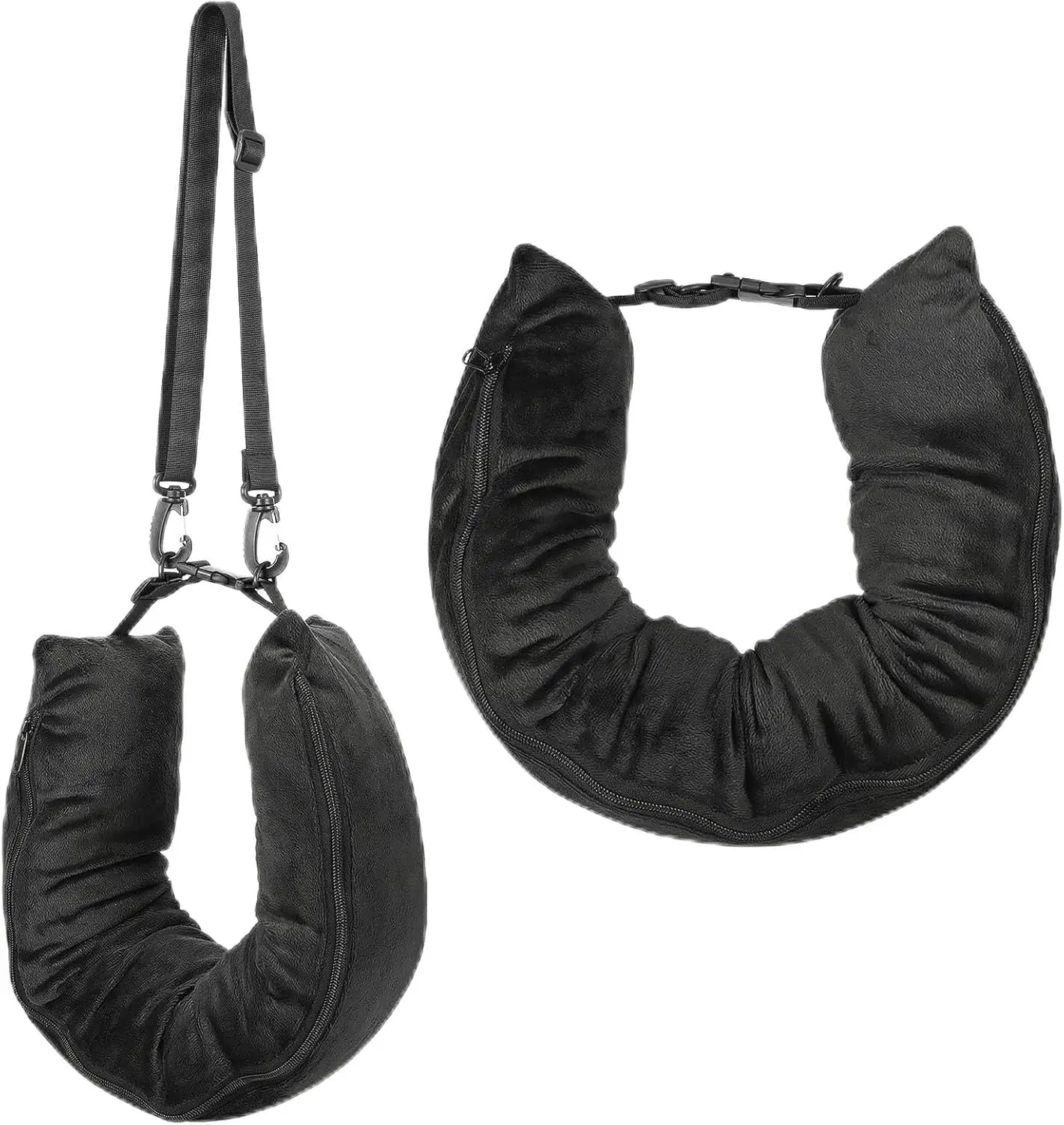 Stuffable Neck Pillow for Travel, Stuffable Pillow Neck Pillows for Extra Luggage, Fits 3+ Days of Travel Essentials