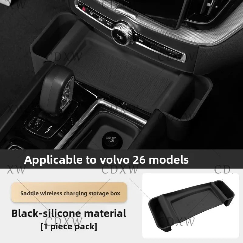 Brand new 26 models suitable for Volvo XC90 S90 XC60 car central control gearbox wireless charging pad storage box
