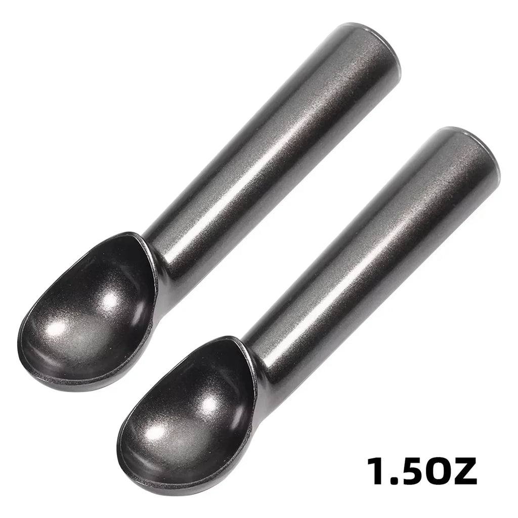 Nonstick Anti-Freeze Ice Cream Scoop and Frozen Dessert Scoop,1.5 and 2 Ounce