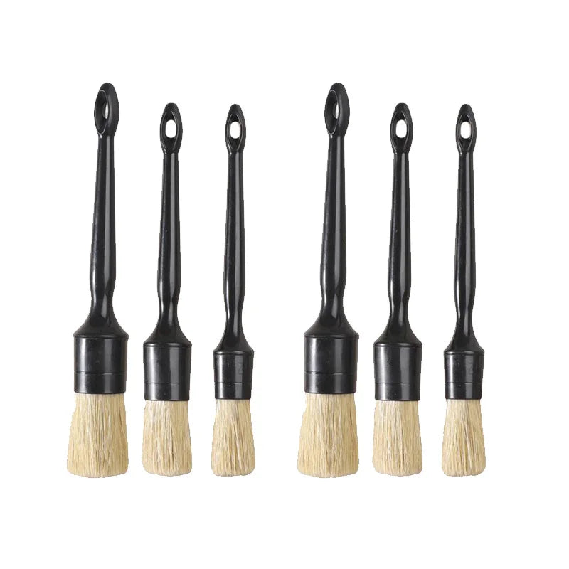 3/6/9PCS Car Detailing Brush Super Soft Auto Interior Detail Brush With Synthetic Bristles Car Dash Duster Brush Accessories