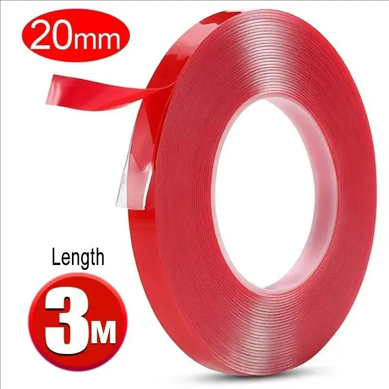 Double Sided Tape Strong Fixation Transparent Tape Waterproof No Traces High Viscosity Self Adhesive Tapes Fixed Stickers