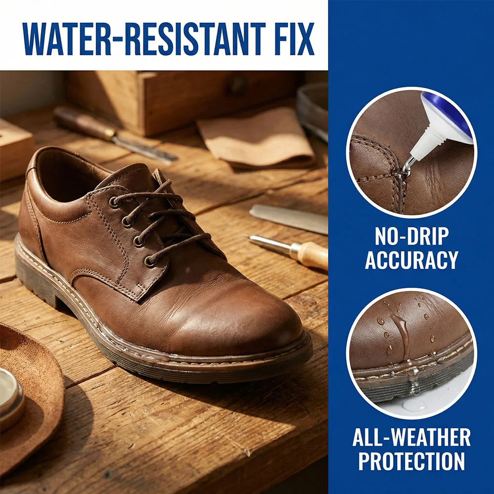  Strong Fast Dry Waterproof Shoe Repair Glue 25/60ml Universal Adhesive for Sneakers Boots Leather Shoes