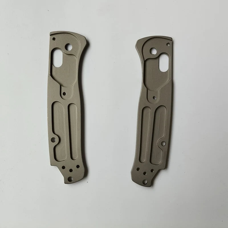 Custom Knife Titanium Handle Scales Patches For Benchmade Mini Bugout 533 Knives Grip Replace Part Accessories