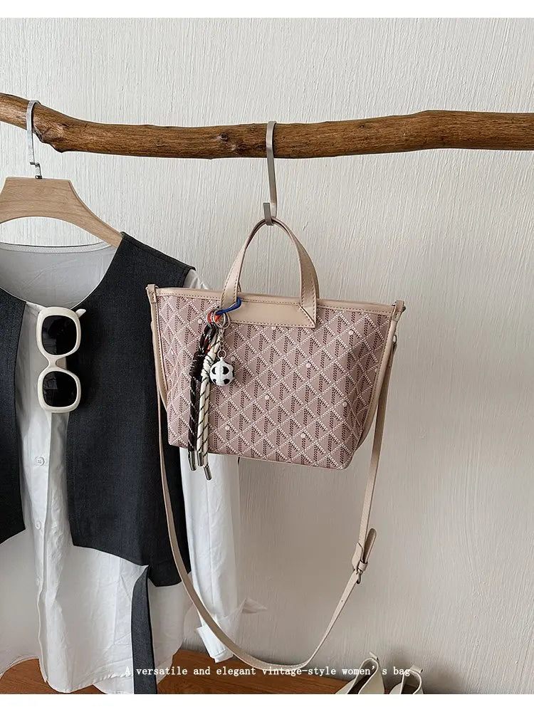 Simple Luxury Crossbody-Bag And Popular Best Diaper Bags For Women Vintage Fashion Tote Large Capacity