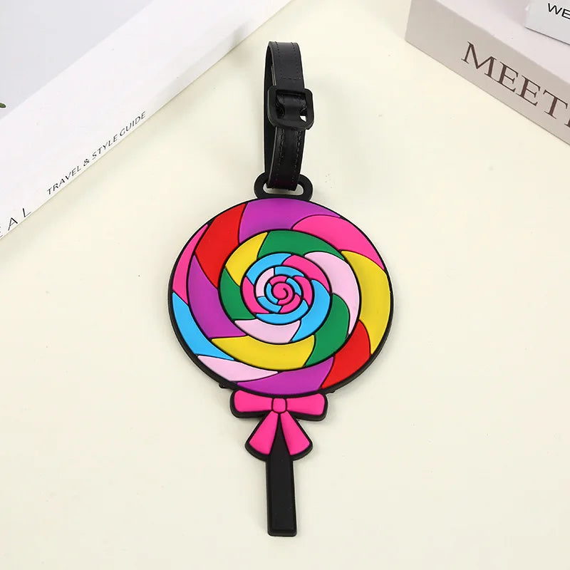 Travel Accessories Luggage Tag Creative Corgi &Cat Suitcase Fashion Style Portable Travel Hanging Tags and Anti Loss Signs
