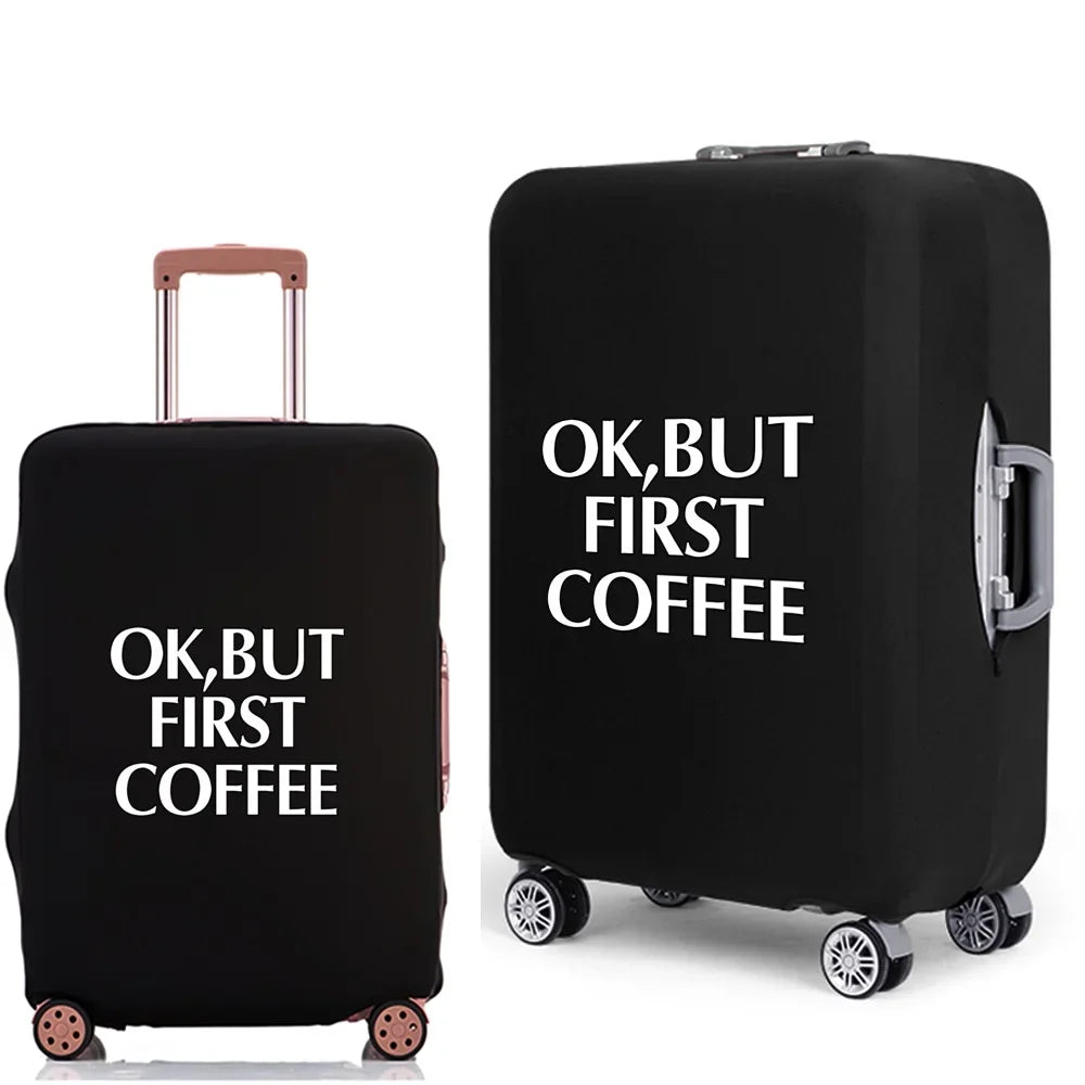 Thicker Travel Luggage Protective Cover Print Portable Suitcase Cover Elastic Dust Cases for 18-28 Inch Travel Accessories