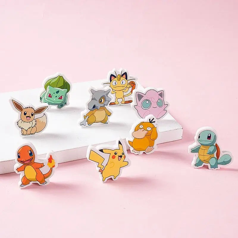 New Pokémon hot-stamped individually packaged erasers, fun erasers, clean, small gifts for giving