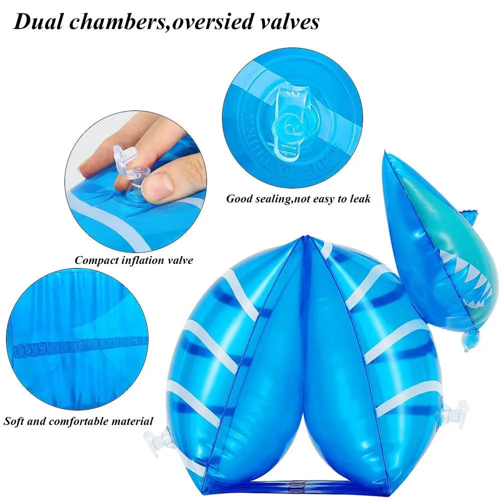 Swimming Circle Children Arm Swimming Ring Swimming Arm Ring Swim Pool Floating Inflatable  Floats Hand Safety Float