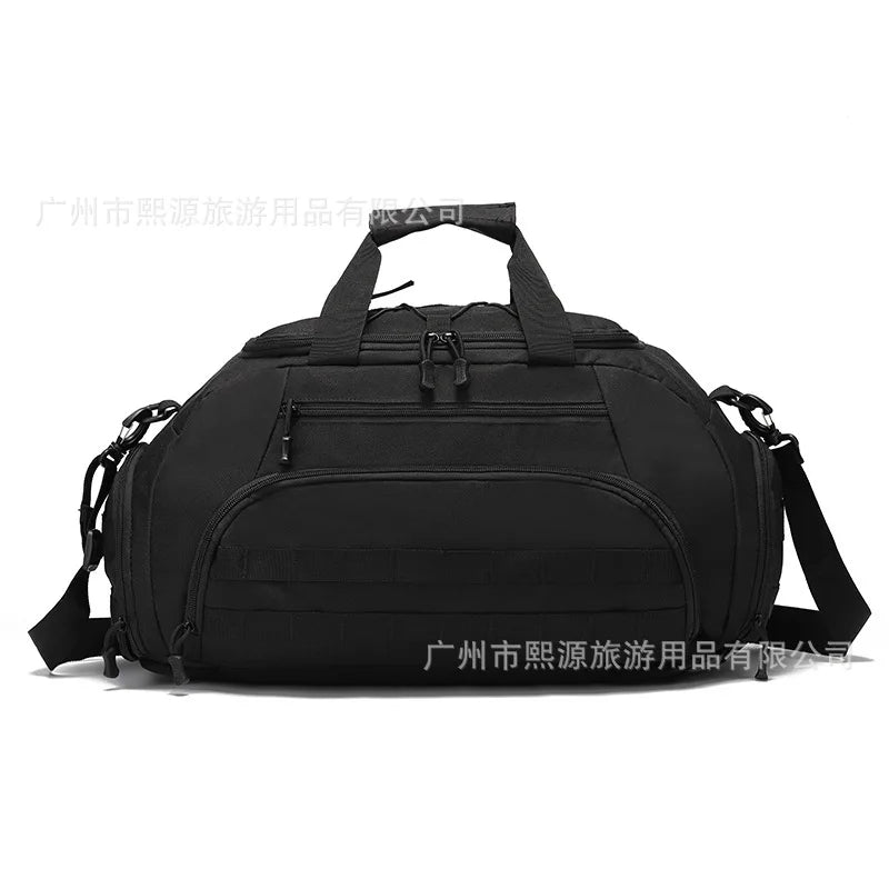 Large Capacity 45L Multi-use Travel Sports Shoe Storage Bag Handheld Double Shoulder Luggage Bag Oxford Cloth Wear Resistant...