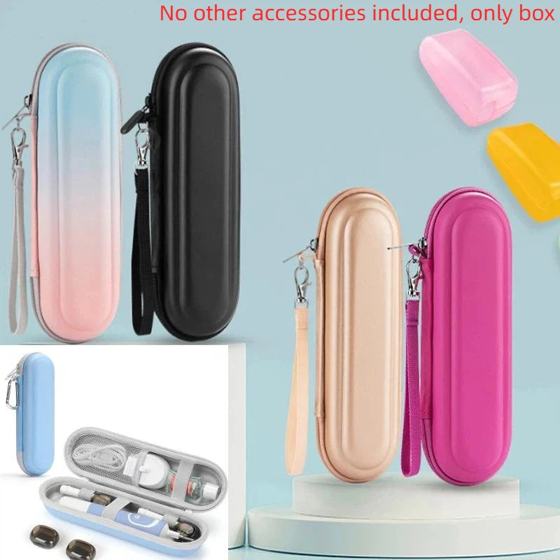 EVA Electric Toothbrush Case Waterproof Travel Storage Bag Accessories With Mesh Pocket Covers Protection