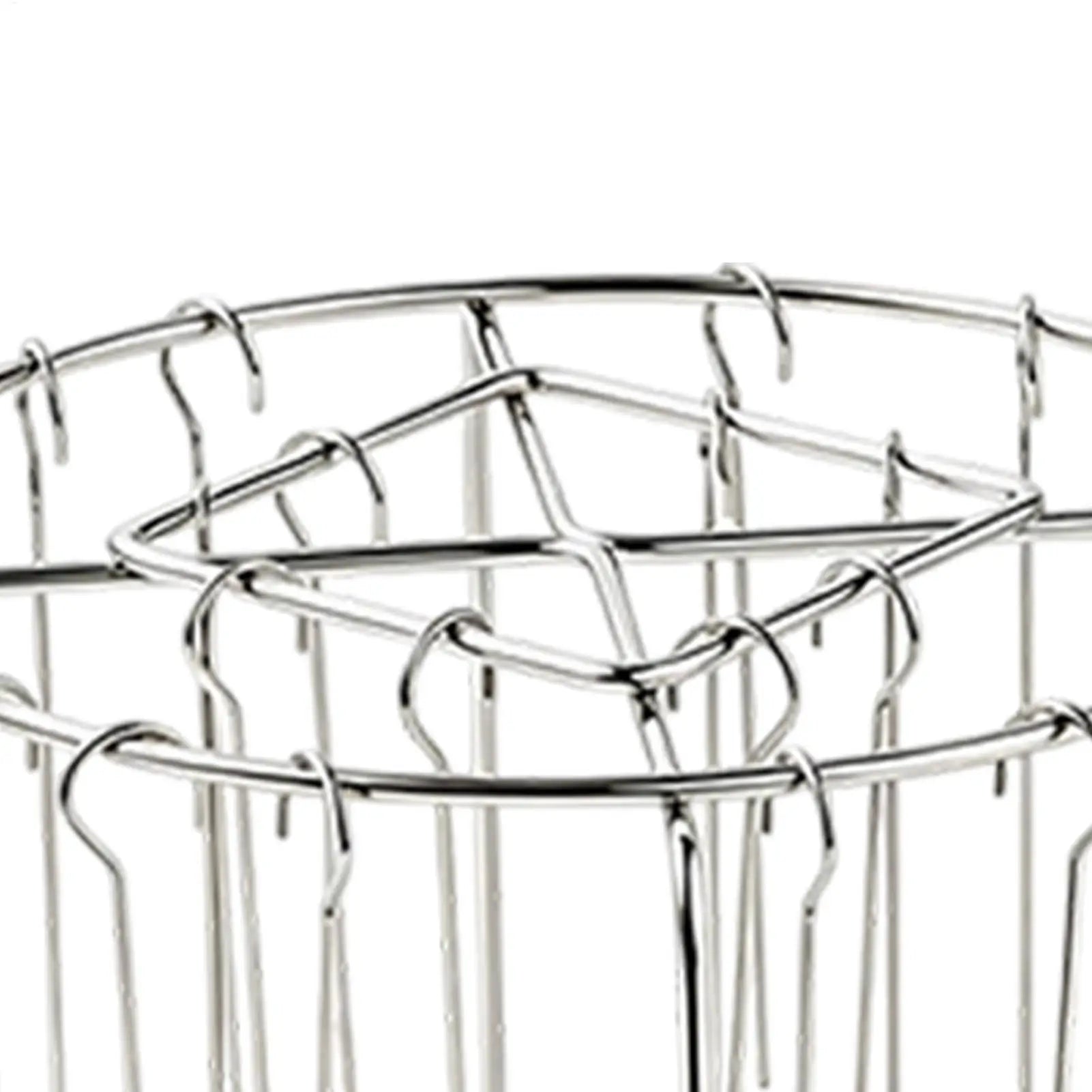 NEW Air Fryer Grill Skewer Rack Round 360 Even Cooking Heat Resistant Stainless Steel Air Fryer Grilling Rack For Baking Kabobs