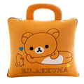 Cute Pillow Quilt Dual-use Pillow Folding Air Conditioning Blanket Car Interior Cushion Pillow 3-in-1 Office Nap Cushion Blanket
