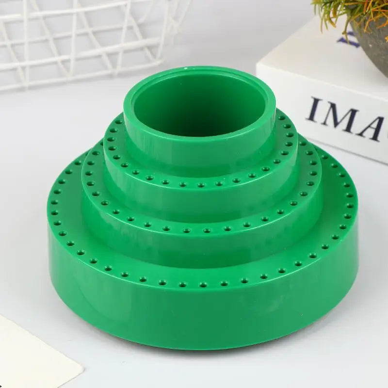Rotary Round Shape Drill Bit Storage Case Tool Bit Holder 360°Rotating Box Grinding Tool Tip Stand Screwdriver Bit Holder▪