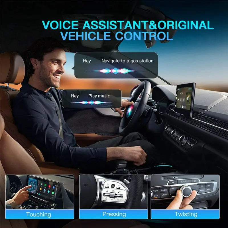 Multi-Purpose Plug And Play Carbit Link To Wireless Carplay Android AUTO Box Car Navigation Smart Car Machine Interconnection