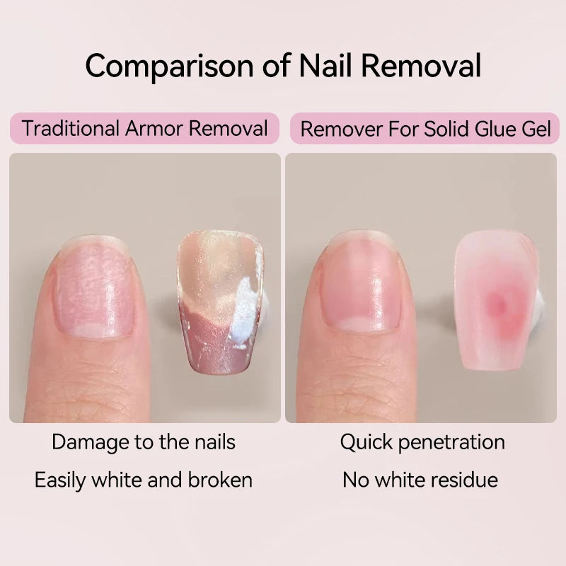 UR SUGAR 55ml Nail Debonder For Solid Tips Gel Spray Nail Tips Remover Liquid False Nails Cleaning Reusable Manicure Nail Supply