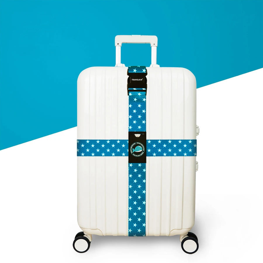 Anti-theft Luggage Buckle Cross Strap Adjustable Bundling Packing Baggage Belt Cross Strap Suitcase Belts Bag Part Accessories