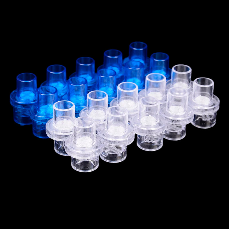 Cpr Emergency Respirator Filter Plug Professional First Aid CPR Breathing Mask Protect Rescuers Artificial Respiration Reuseable