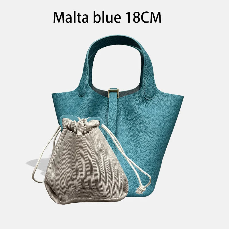 MENDY Women Bags Handbags Bucket Bag 18/22 Big Small Fashion Tote Bag Genuine Leather Luxury Quality Designers Lady Hand Bags