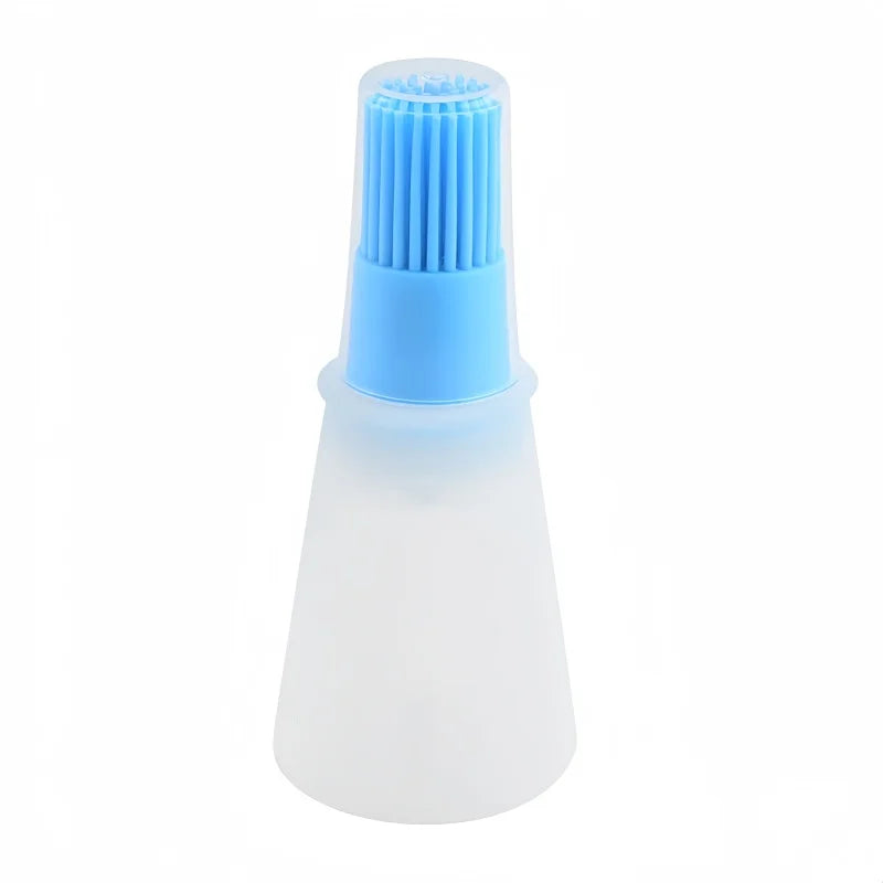 Silicone Oil Brush Bottle Detachable Brush Head   Barbecue Grill Oil Brush Kitchen Pastry Steak Baking Household Tools