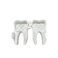 Tooth-Shaped Electric Toothbrush Head Cover, Ventilated Lightweight Dust-Proof Storage, Essential for Frequent Travelers