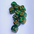 10PCS Set of 12mm Round Pearl Pattern Point Dice Digital Dice Set Rpg COC Dnd Board Game Running Group Entertainment Dice Dnd