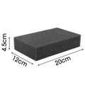 High Density Black Car Wash Sponge Wipe Sponge Block Car Glass Absorbent Polishing Waxing Cleaning Kitchen Household Accessory