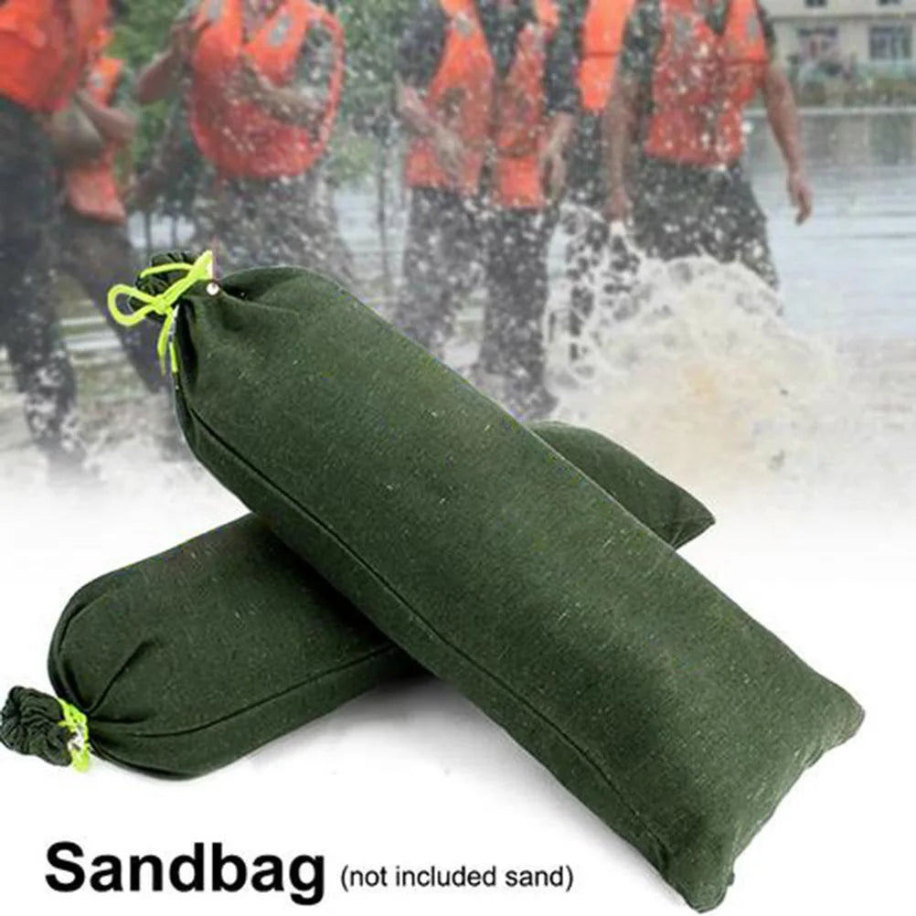 30x70cm Flood Resistant  Thickened Sand Bag Flood  Sand Bag with Drawstring Ties  Thickened Sand Bag