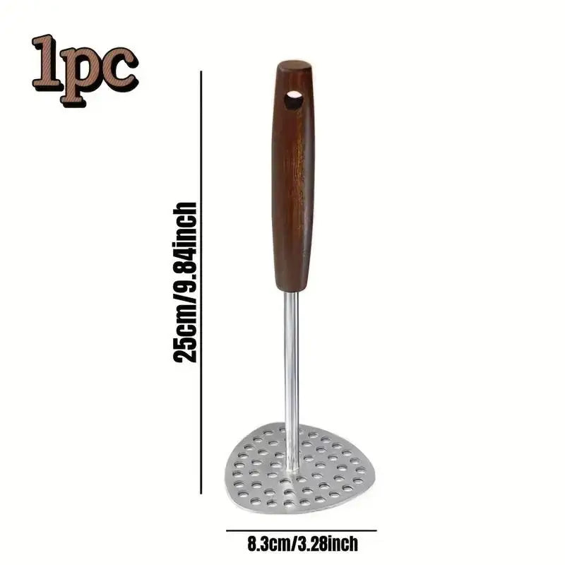 Kitchen Gadget Creative Mud Press Masher Puree Juice Maker Stainless Steel Potatoes Crusher Pusher Fruit Tools Cocina Cozinha