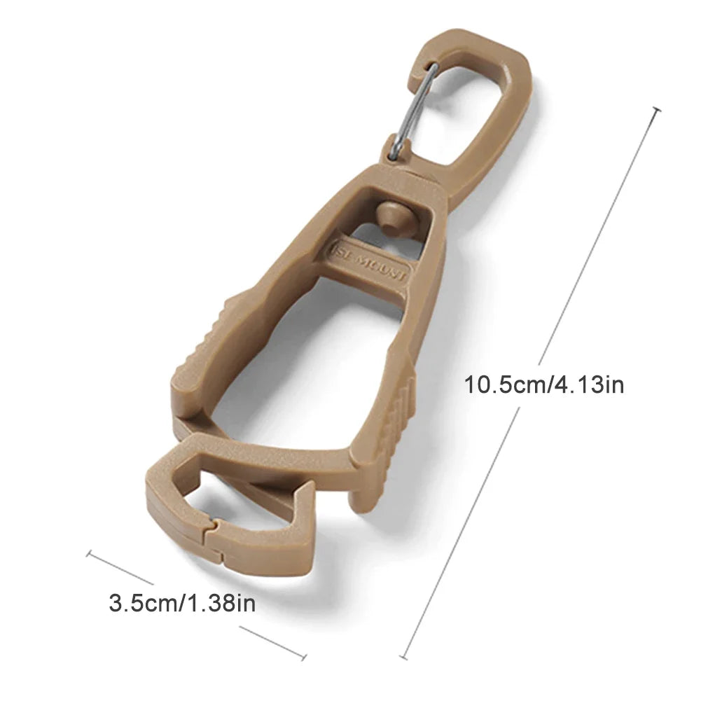 Multi-purpose Safety Work Glove Clip Anti-drop Glove Holder Belt Clamp for Construction Workers Outdoor Protective