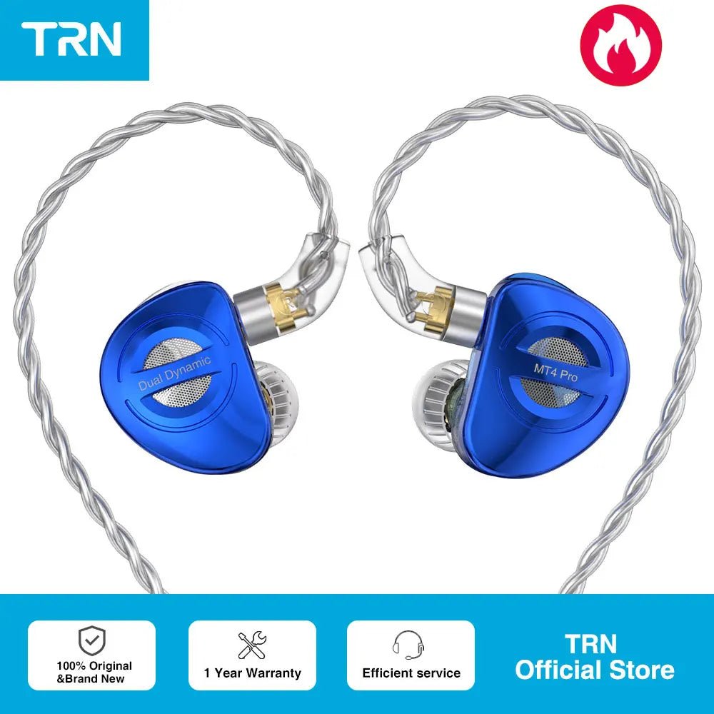TRN-MT4 Pro Earphone Lucky Bag 2DD Earphone Wired Included V90pro+FZFT1+ FZmax+FZZS1+ STM+ST1 Earphone Lucky Bag ABC