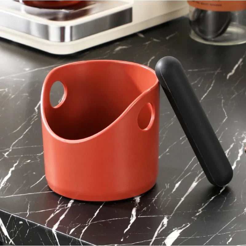 Coffee Knock Box Espresso Grounds Container Anti Slip Espresso Dump Bin Grind Breville Barista Goods Cafe Bar Accessories