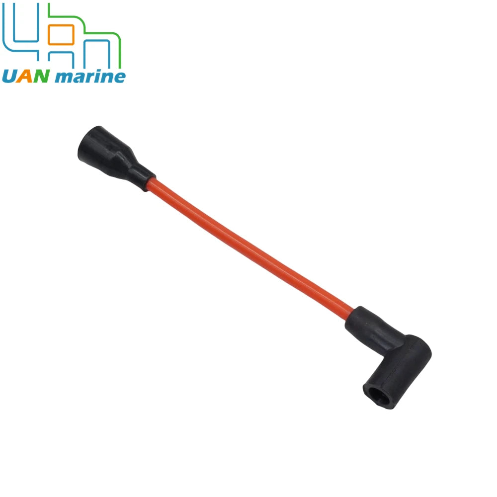 813715A1 9" Ignition Spark Plug Wire For Mercury Mercruiser 150 175 200 HP 90816A25 93475A25 99215A25 18-5228-1D