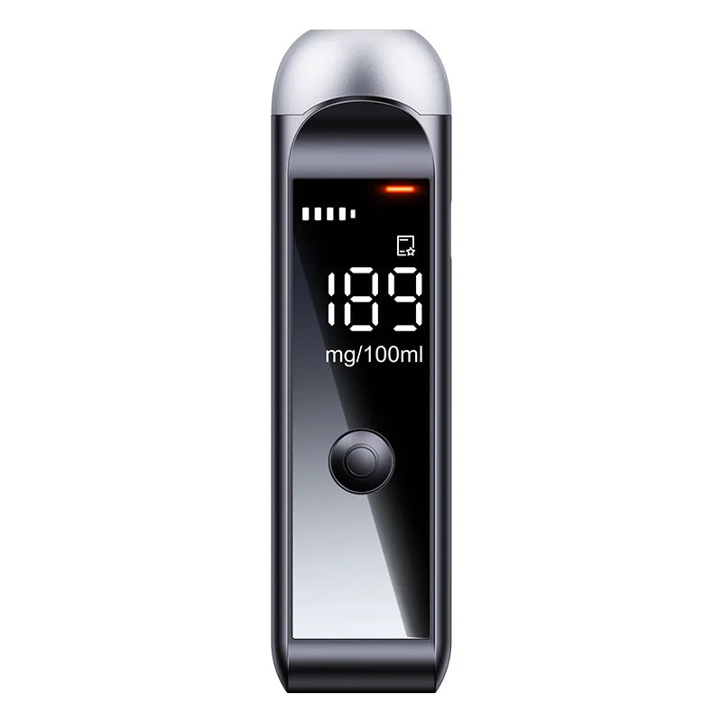 Portable Breathalyzer, Accuracy Alcohol Tester, Rechargeable Breathalyzer Suitable For Family, Personal, Driver Use