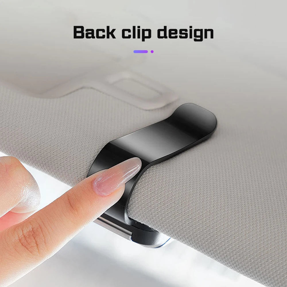 Portable Auto Eyeglass Storage Clip Anti-Scratch Sunglasses Holder For BYD Sealion 7 6 Atto 3 Car Interior Accessories