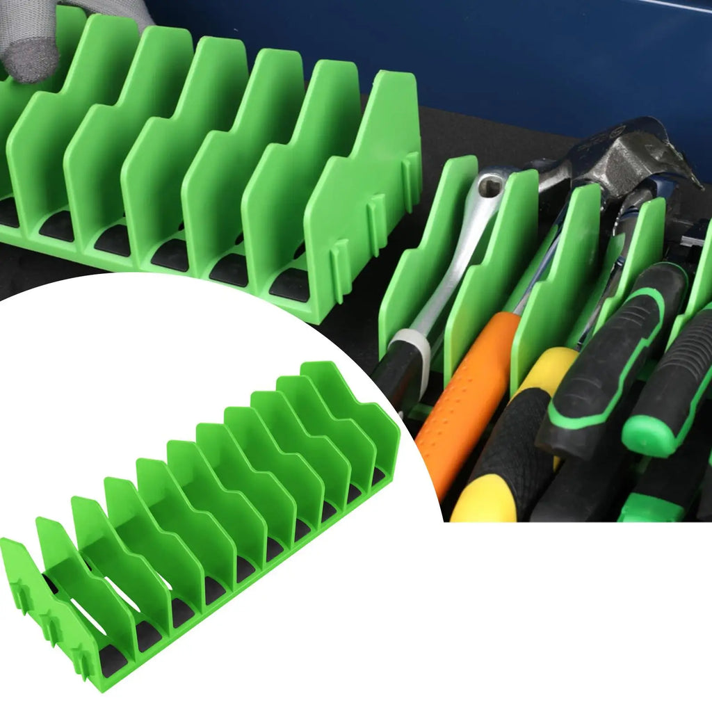Plier Organizer Box 10 slot Plier Storage Holder Tools Set Drawer Toolbox Storage Rack For Cutters Hammers Hand Tools