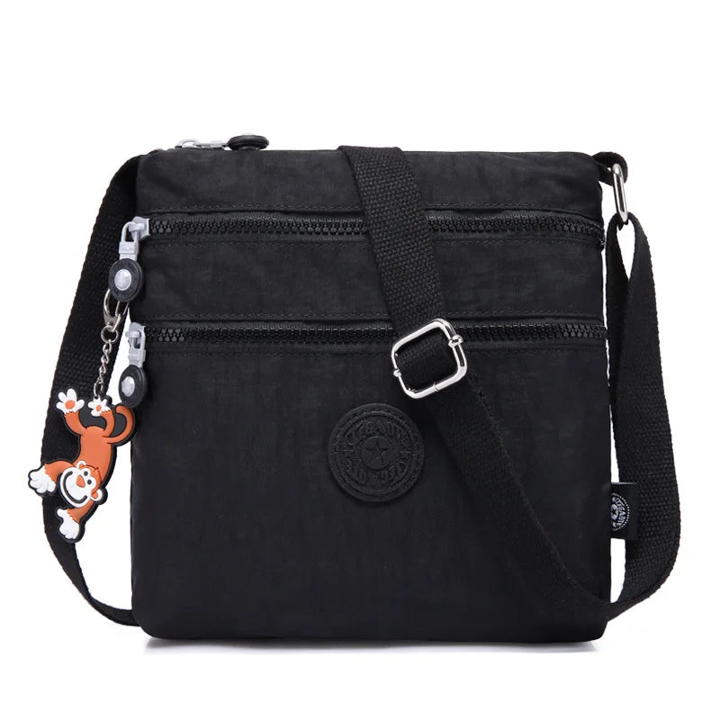 TEGAOTE Girls Shoulder Bag Designer Luxury 2025 Nylon Waterproof Crossbody Side Bags for Women Messenger Purse Flap Bolsa