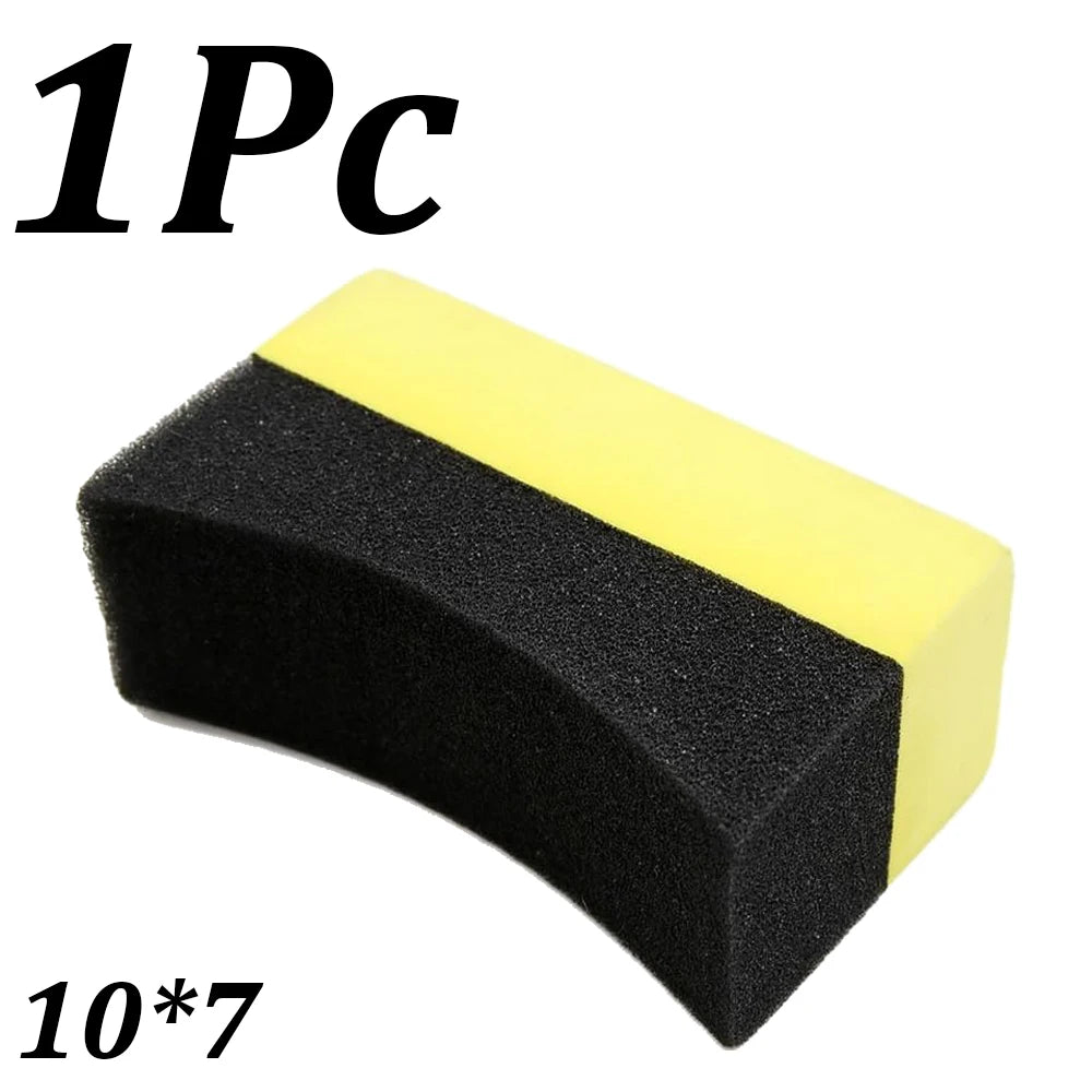 1-30Pcs Car Wheel Polishing Waxing Sponge Brush Tire Cleaning Wiper Sponge Pad Car Wash Wiper Cleaning Tool Car Wash Accessories