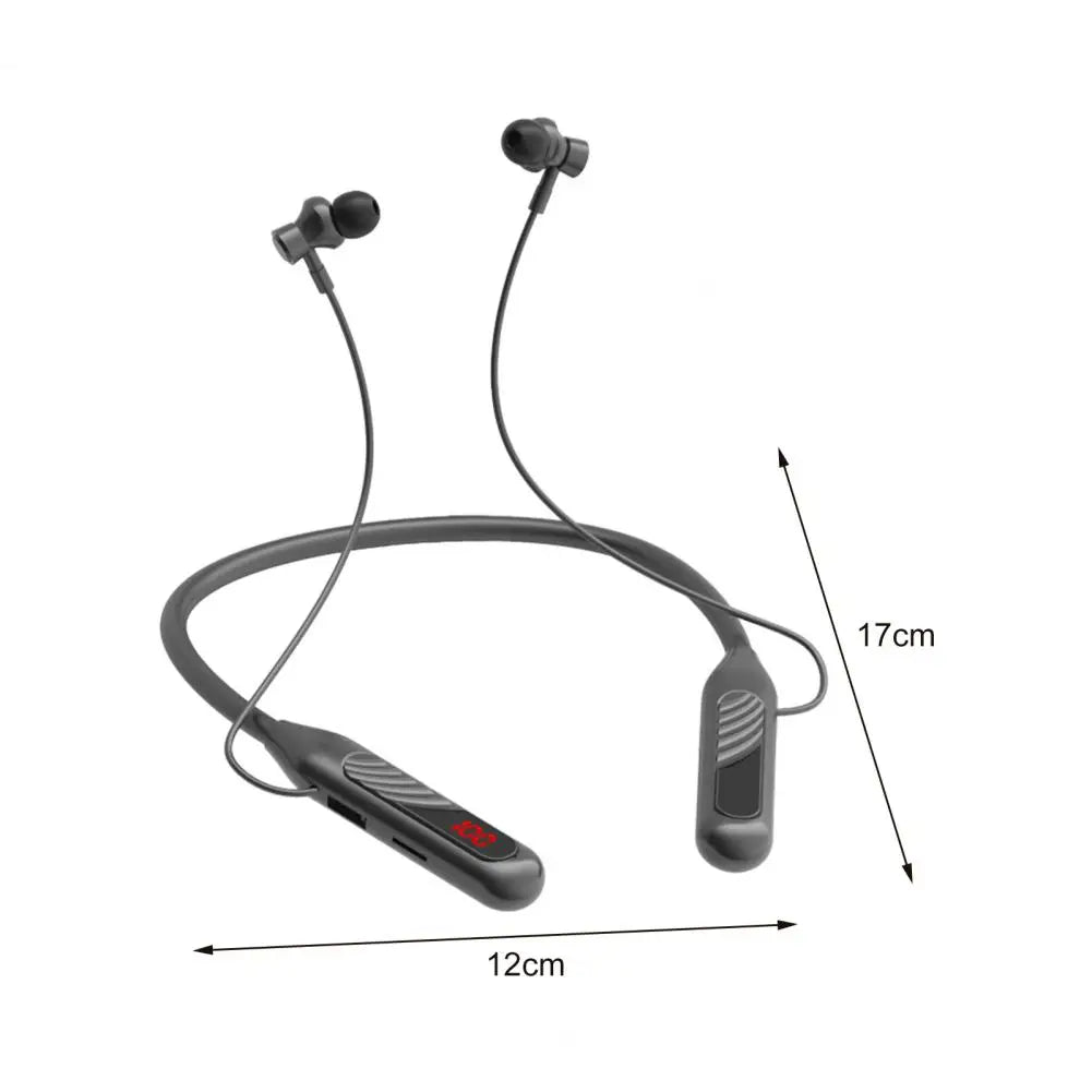 BT-8 Wireless Earbud HiFi Bluetooth-compatible 5.3 Neckband Stereo Sports Earphone For IPhone Fones De Ouvido Halterneck