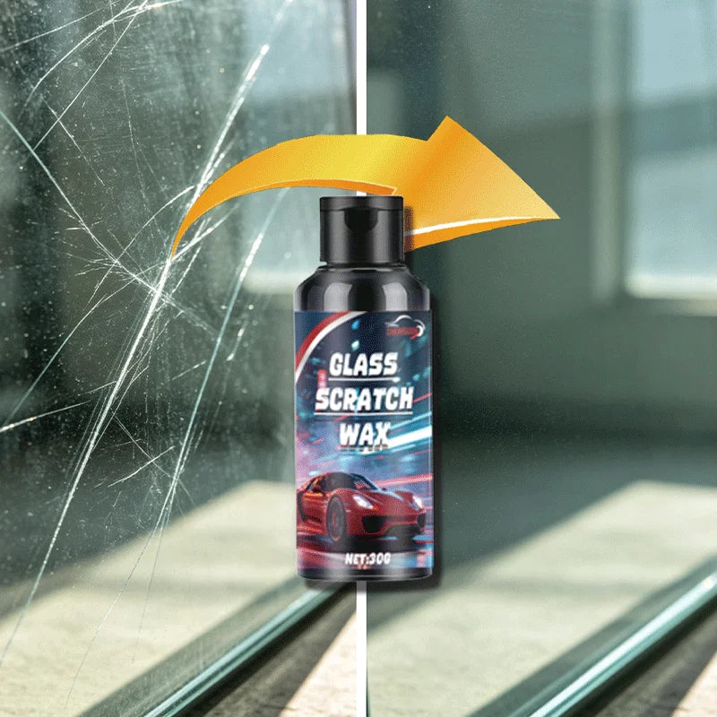 Glass scratch repair wax,easy to use and residue-free car window paint scratch remover, deep scratch removal, protective coating