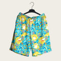 2026 Summer Special Edition Pokémon Psyduck Men Hawaiian Shirt Shorts Set Women Home Casual Anime Pajama T-shirt Shorts Set Gift