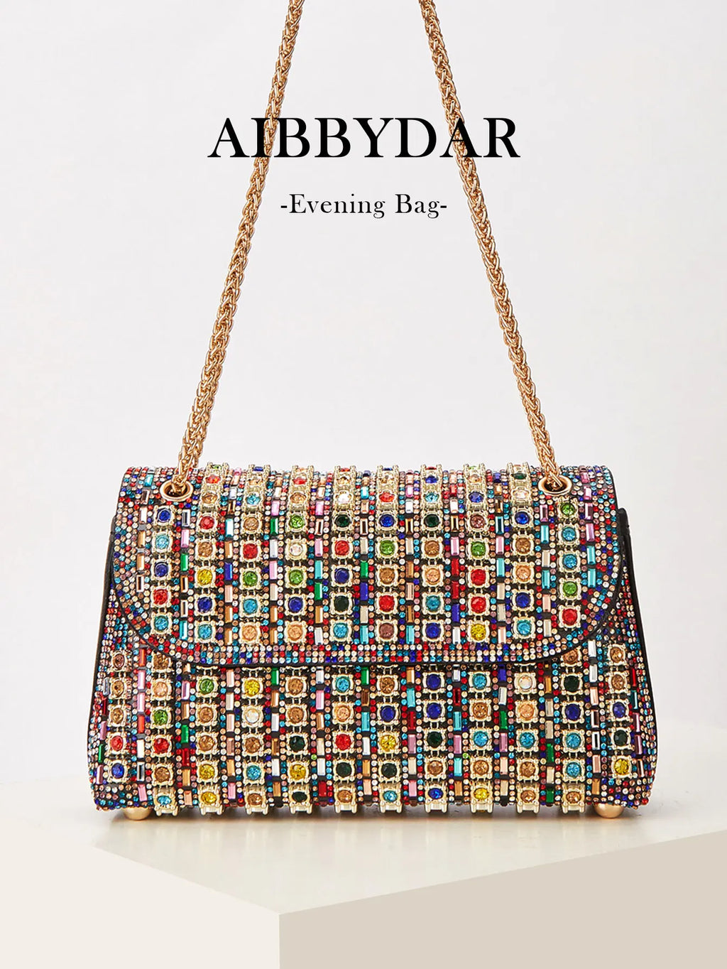 Women's Evening Bags, Clutch Bags, Shiny, Dazzling, Charming, Elegant, Exquisite, and Understatedly Luxurious Evening Bags Suitable for Parties, Weddings, Balls, Dinner Parties/Banquets, and Can Be Paired with Wedding Dresses